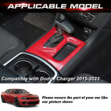 Console Gear Shift Panel Molding Cover For Dodge Charger 2015-2023 Accessories