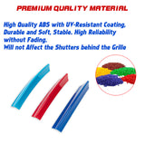 Tri-Colored Front Center Kidney Grille Strips Clip Cover For BMW X5 E53 2004-06