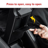 Inner Console Under Armrest Hidden Storage Organizer Tray For Honda Civic 22-up