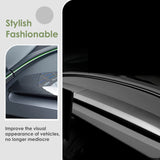 2pcs/Set Dashboard Panel Wrap Decor Cap for Tesla Model 3/Y Highland Juniper
