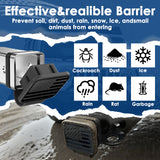 x xotic tech 2 Inch Universal American Flag Tow Hitch Covers, Trailer Hitch Cover Tube Plug Insert, Car Exterior Accessories, Receiver Tube Hitch Plug