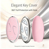 5/7 Button TPU Key Fob Cover Case w/Keychain For Hyundai Santa Fe Tucson Sonata