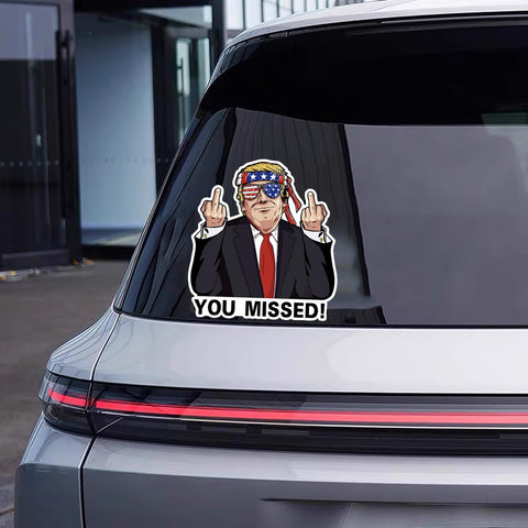 Funny Donald Trump President Campaign Stickers Car Bumper Republican Party USA