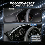 Wood/ Carbon Look Dashboard Meter Panel Frame Cover For Honda CRV 6th Gen 2023+