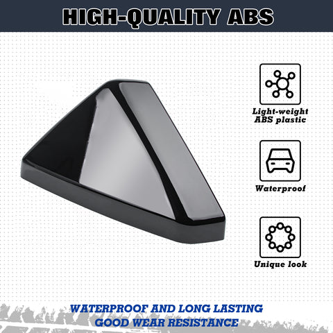 x xotic tech Door Side Rearview Mirror Cover Caps Protection Compatible with Tesla Cybertruck 2024 2025 Left & Right Exterior Accessories, (2PCS, Matte Carbon Fiber Pattern)