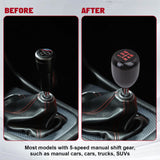 JDM Universal Aluminum 5 Speed Manual Car Gear Stick Shift Knob Shifter Lever