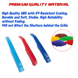 Tri-Colored Front Kidney Grille Strips Clip Cover For BMW 5 Series G60 2024-up
