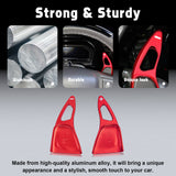 Aluminum Paddle Shifter Extension Decor Cover For Chevy Silverado GMC Sierra