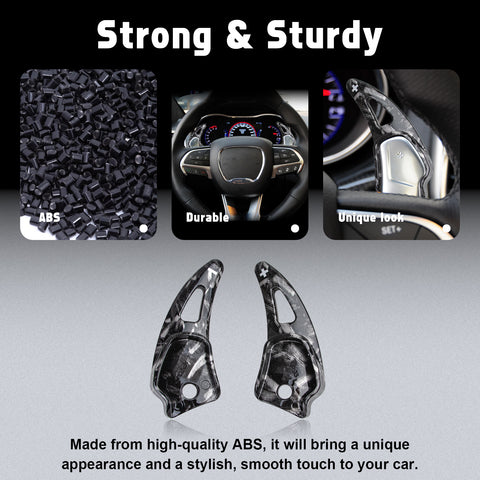 Paddle Shifter Extension Cover For Dodge Challenger Charger Durango SRT/Hellcat