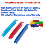 Tri-Colored Front Center Kidney Grille Strips Clip Cover For BMW X7 G07 2023+