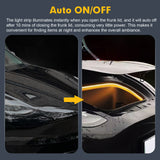 For Tesla Model S X 2021-2024 Front Trunk Led Flexible Ambient Lights Decoration