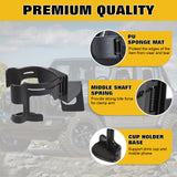 x xotic tech Multi-Function Drink Cup Phone Holder, 2 in 1 Bolt-on Cellphone Mount Stand Support Bracket Compatible with Jeep Wrangler JL JLU 4XE & Gladiator JT 2018-up