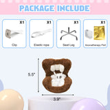 Cute Doll Mini Safety Seat Air Vent Clip Car Interior Decoration Accessories