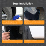 Mud Flaps Splash Guards Fender Accessories Kit For Toyota Camry LE XLE 2025 2026