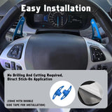 Aluminum Paddle Shifter Extension Decoration Cover For Ford Explorer 2013-2019