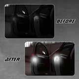 Door Open Warning Reflective Stickers Night Safety Decals Automotive Accessories