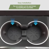 Center Console Cup Coasters Anti-Slip Cup Holder Accessories For Tesla Model 3/Y