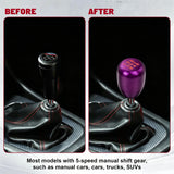 JDM Universal Aluminum 5 Speed Manual Car Gear Stick Shift Knob Shifter Lever