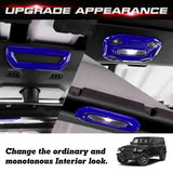 x xotic tech Dome Light Cover Trim Set Decoration Compatible with Jeep Wrangler JL JLU 2018-2023 & Gladiator JT 2020-2023 Interior Accessories(3Pcs)