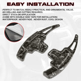 Alloy Paddle Shifter Extension Accessories For Mercedes Benz C E GLA CLA Class