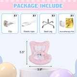 Cute Doll Mini Safety Seat Air Vent Clip Car Interior Decoration Accessories