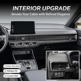 Wood/ Carbon Look Dashboard Air Vent Outlet Stripe Cover For Honda CRV 2023-2027