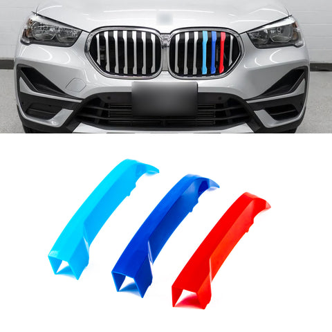 M-Performance ABS Front Kidney Grill Insert Cover Trim For BMW X1 2020-2022