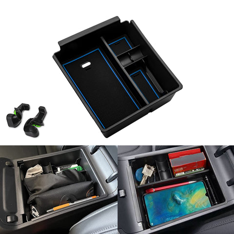 Central Armrest Box Storage Container For Hyundai Tucson Limited Hybrid 2022-23