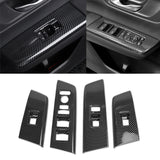 Wood/ Carbon Look Window Control Panel Cover Switch Trim For Honda CRV 2023-2027