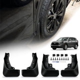 x xotic tech Mud Flaps Splash Guard Compatible with Honda CRV CR-V 2023 2024 2025 2026, Front & Rear Mudguards Fender Protector Set w/Hardware Car Accessories(4PCS)