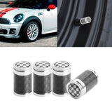 Xotic Tech Wheel Valve Stem Cap Cover Screw with Red Union Jack Car Tire Wheel Stem Air Valve Caps, Compatible with Mini Cooper F55 F56 R50 R52 R53 R55 R56 R57 R58 R59 R60 R61, 4pcs