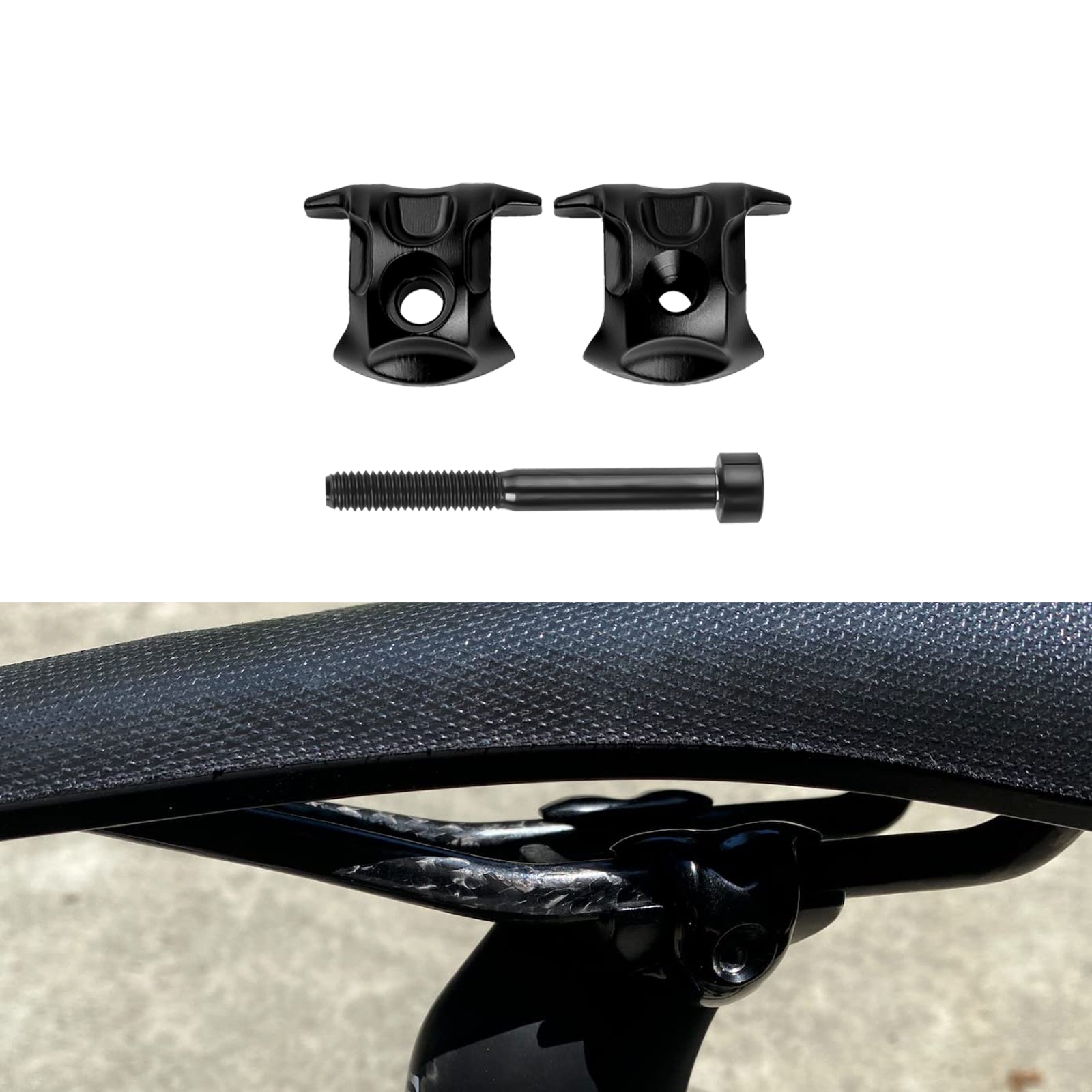 oval sattelstütze Seatpost Ear Clamp 7x10 Ti Bolt for Oval CARBON RAIL for Ritchey WCS 1