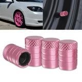 Xotic Tech 4pcs Tire Valve Stem Cover Caps Anodized Aluminum Alloy, Corrosion Resistant Leak-Proof Wheel Valve Cap Set Exterior Accessories, Universal for Cars Trucks Motorcycles SUVs and Bikes