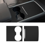 x xotic tech Center Console Wrap Kit, Transparent Console Protector Cover Interior Decoration Wrap Compatible with Tesla Model 3 2021-2023 & Model Y 2021-up Accessories