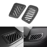 x xotic tech 2Pcs Center Console Air Conditioning Dashboard Air Vent Cover Trim Compatible with Toyota Highlander 2020-up Interior Decoration Car Accessories