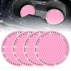 2.75 Inch Silicone Bling Car Cup Holder Insert Coaster Auto Interior Accessories