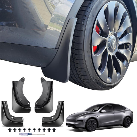 Mud Flaps Splash Guards Fender Accessories For Tesla Model Y Juniper 2025 2026