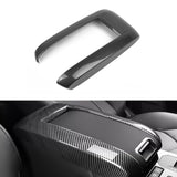 x xotic tech Carbon Fiber Style Armrest Cover Center Console Armrest Storage Box ABS Protective Trim Compatible with Toyota Highlander 2020-up Car Interior Accessories (NOT for Grand Highlander 2024)
