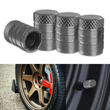 Xotic Tech 4pcs Tire Valve Stem Cover Caps Anodized Aluminum Alloy, Corrosion Resistant Leak-Proof Wheel Valve Cap Set Exterior Accessories, Universal for Cars Trucks Motorcycles SUVs and Bikes