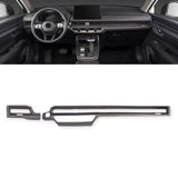 Wood/ Carbon Look Dashboard Air Vent Outlet Stripe Cover For Honda CRV 2023-2027