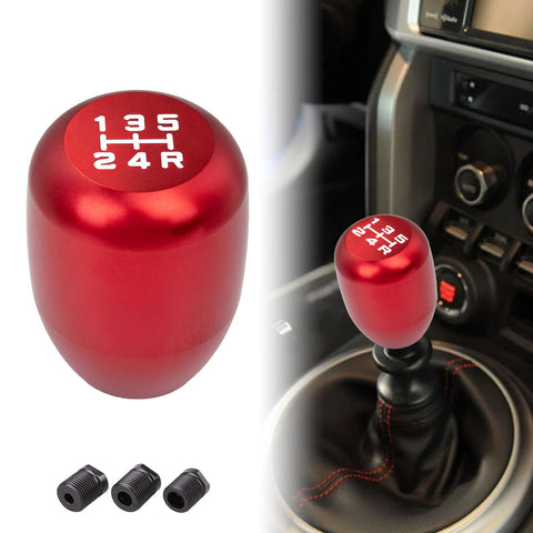 JDM Universal Aluminum 5 Speed Manual Car Gear Stick Shift Knob Shifter Lever