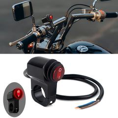 x xotic tech ATV Light Switch 12V Handlebar Switch Motorcycle Light Switch Toggle On/Off Headlight Button Switch For 7/8"(22mm) Handlebars Motorcycle Motorbike Scooter UTV