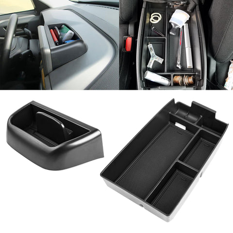 Armrest Box Dashboard Storage Organizer Tray For Ford Bronco Sport 2021-2024