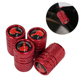 Universal Car Wheels Tire Air Valve Caps Stem Dust Cover Sport Decorate Gift 4X