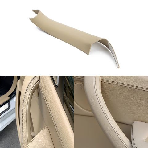 x xotic tech Car Inner Door Handle Covers, 1PC Front Passenger Side Door Pull Handle Cover Trim Compatible with BMW X3 F25 2010-2016, BMW X4 F26 2014-2017