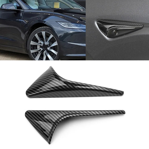 HW4.0 Side Camera Turn Signal Covers For Tesla Model 3 Y 2024