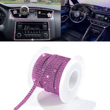 16.4 Ft Rhinestone Auto Dashboard Line Self Adhesive Molding Sticker Trim Strips