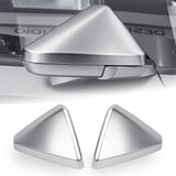 x xotic tech Door Side Rearview Mirror Cover Caps Protection Compatible with Tesla Cybertruck 2024 2025 Left & Right Exterior Accessories, (2PCS, Matte Carbon Fiber Pattern)