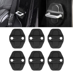 Door Lock Cover Trim Protection Kit Decor For Jeep Wrangler JL JLU 2018-up Black