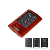 Xotic Tech Glossy ABS Key Fob Shell Cover, Compatible with Cadillac ATS CTS XTS DTS SRX Escalade Chevrolet C7 Corvette 4 5 6 Buttons Smart Keyless Entry Key OUC6000066 5923887 22756465